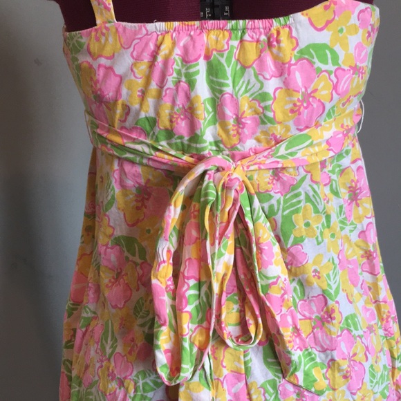 Lilly Pulitzer Empire Waist Floral Dress - Picture 7 of 10